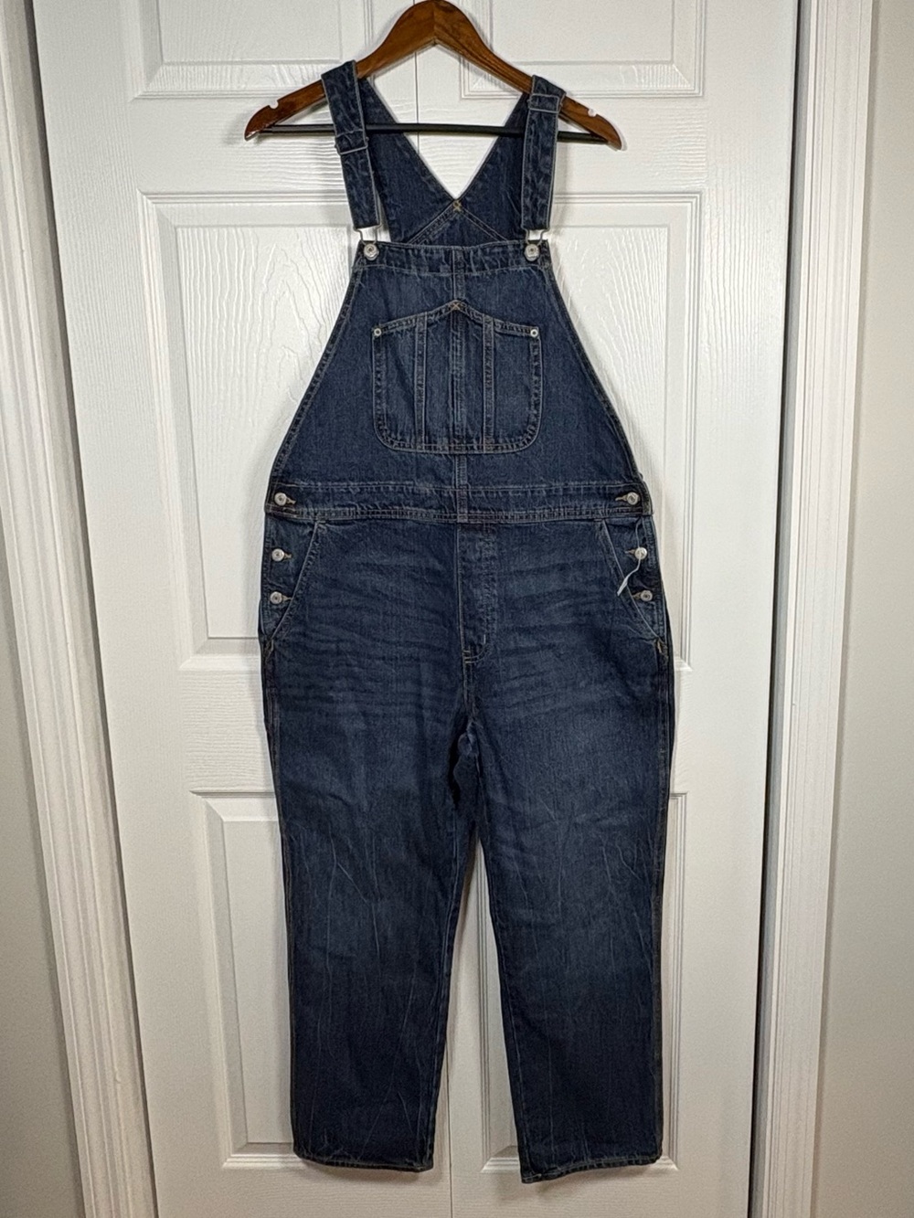 Old Navy NWT Size 16 Denim Overalls Baggy Carpenter Y2K 90s Grunge